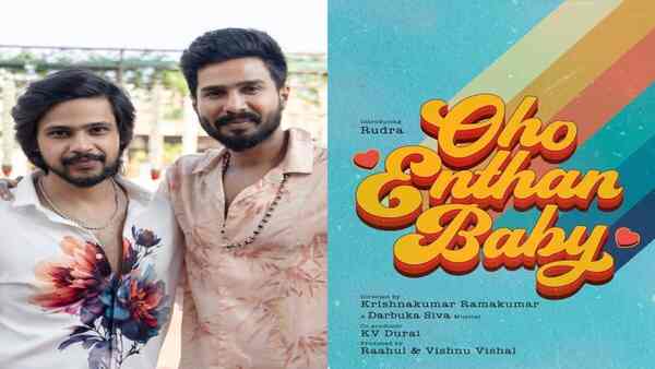 Oho Enthan Baby - Vishnu Vishal unveils brother Rudra’s debut film poster