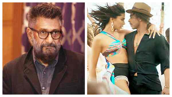 Pathaan Row: Vivek Agnihotri gets brutally trolled for taking a dig at Shah Rukh Khan-Deepika Padukone’s Besharam Rang song