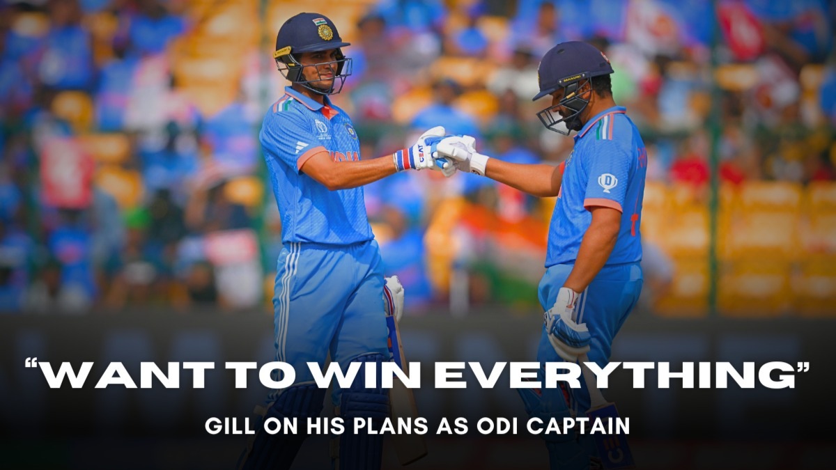 ‘Want to win everything,’ ODI captain Shubman Gill unleashes his plan