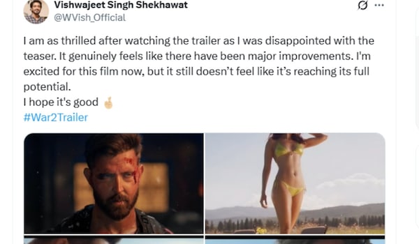 War 2 trailer reactions