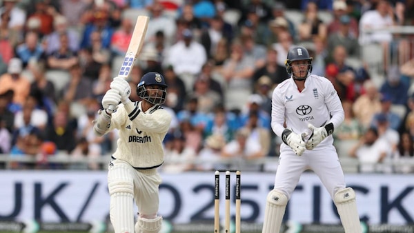 Washington Sundar and Ravindra Jadeja set up a crackling partnership on the pitch. Photo via BCCI