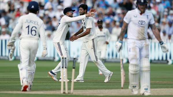 Washington Sundar celebrates a strike. Photo via BCCI