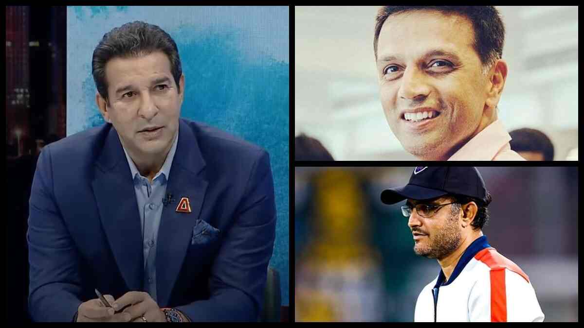 Watch: Wasim Akram, Shoaib Malik heap praise on former India greats Rahul Dravid, Sourav Ganguly