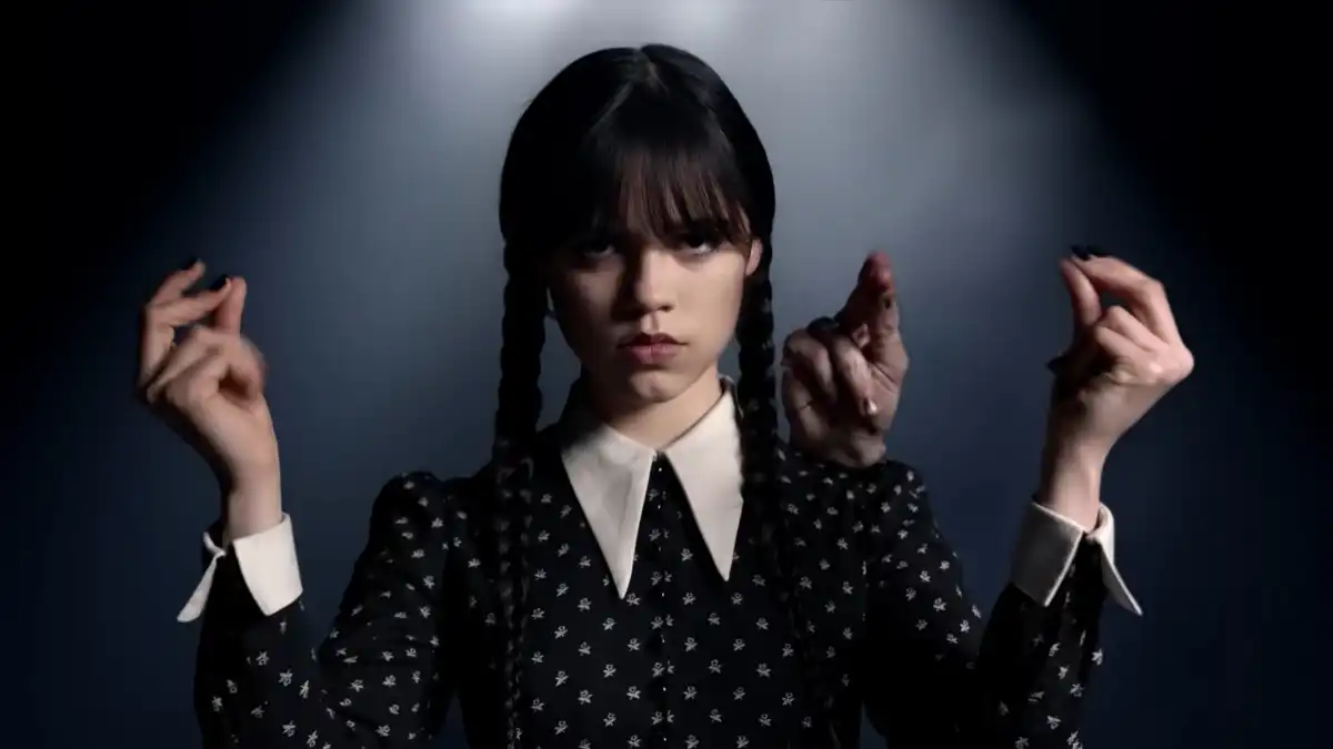 Wednesday Addams revealed: Jenna Ortega plays the iconic sadistic sister in Tim Burton's live-action series