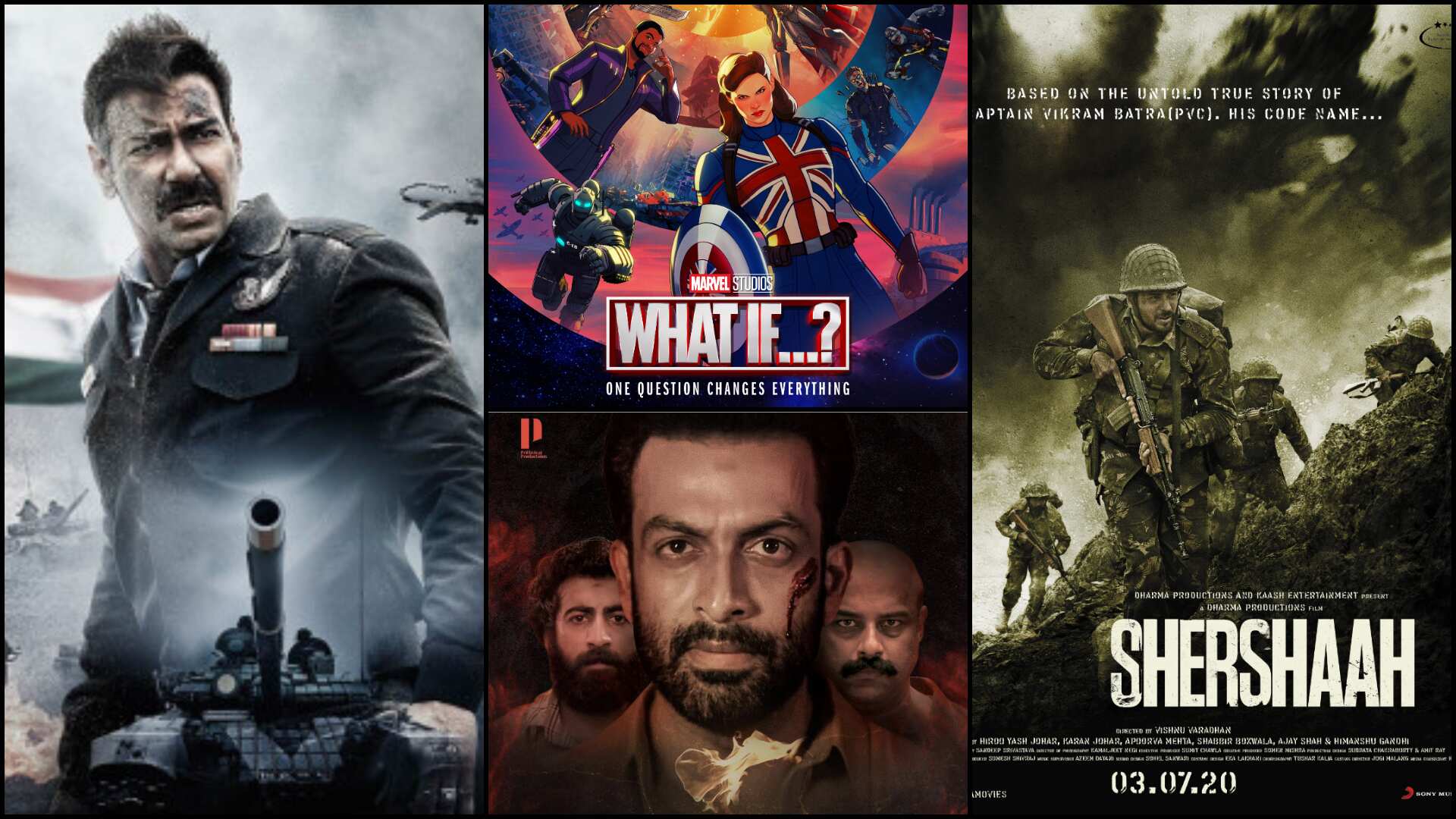 Kuruthi, Shershaah to What If...?: Upcoming releases in August Week 2 ...