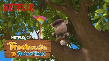 When Pigs Fly | Treehouse Detectives | Netflix Jr