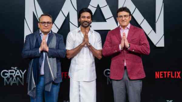 Russo Brothers and Dhanush