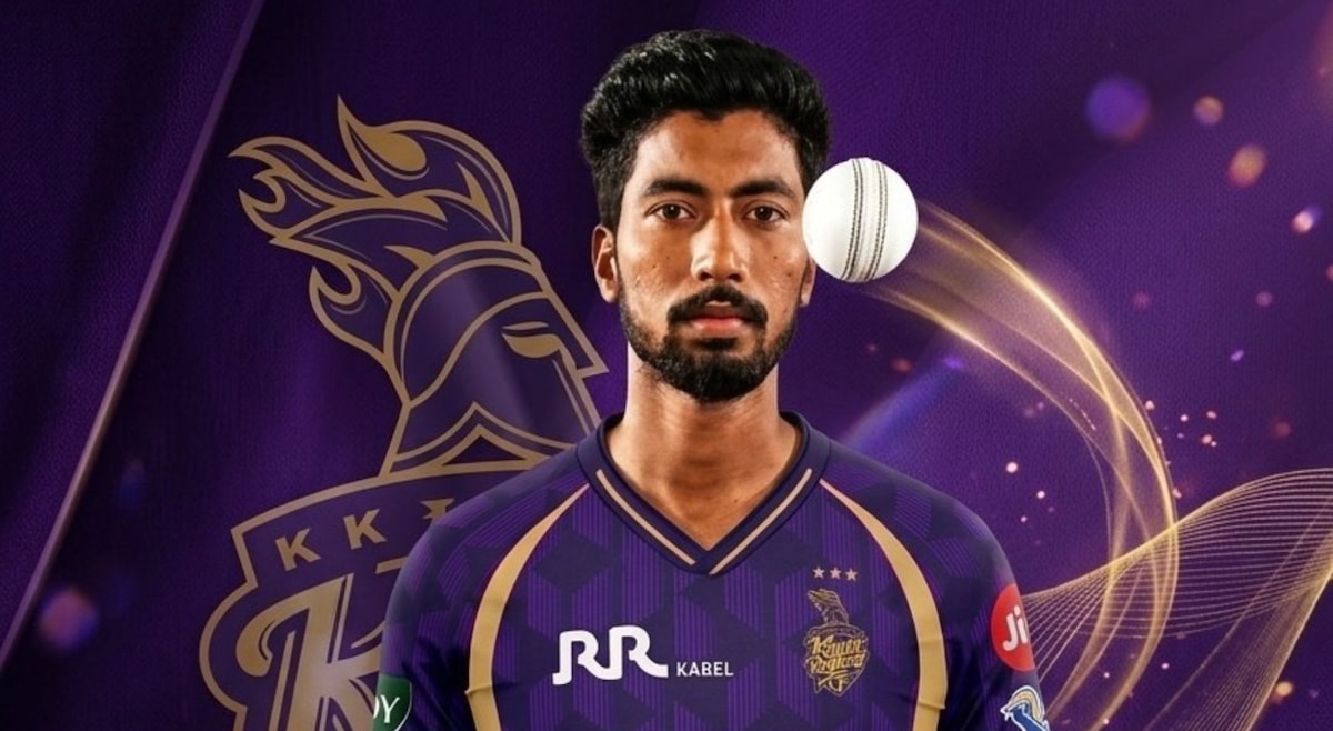 Who is Saurabh Dubey, the left-arm pacer who replaced Akash Deep in the KKR squad for IPL 2026?