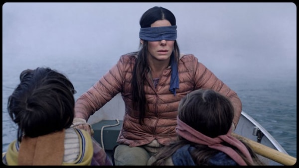 Sandra Bullock in Bird Box