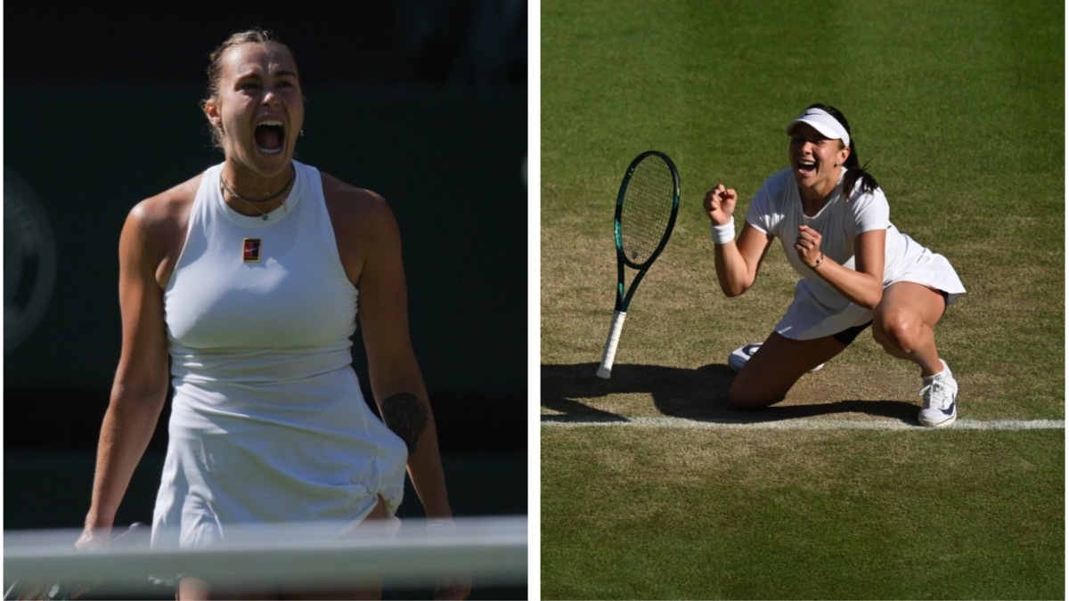 Wimbledon 2025: Aryna Sabalenka sets up semi-final clash with Amanda Anisimova