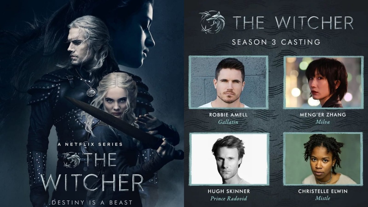 The Witcher 3: Robbie Amell, Meng'er Zhang and others join cast of Henry Cavill’s fantasy series