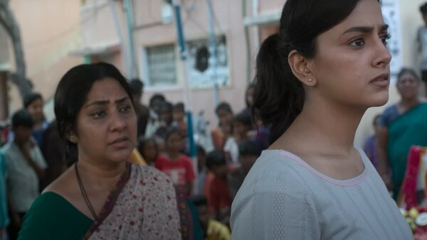 Rohini and Shraddha in a still from the film
