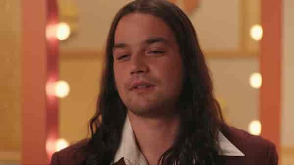 Daniel Zovatto as serial killer Rodney Alcala in Woman of the Hour