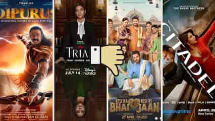 10 worst Hindi films and web series of 2023 - Kisi Ka Bhai Kisi Ki Jaan, The Trial, Citadel, Adipurush and more