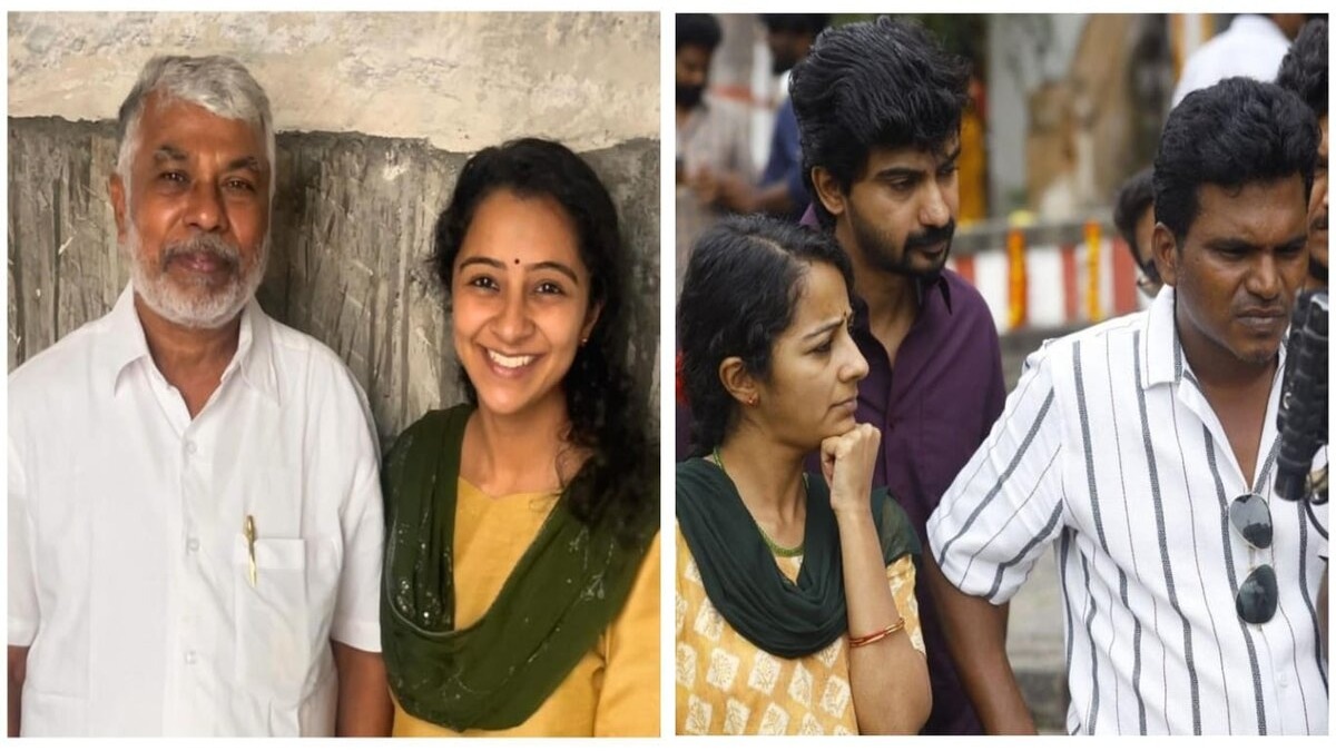 ‘Cannot be more grateful’ - Darshana Rajendran on playing a character of Perumal Murugan in Tamil film, shares BTS pics