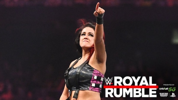 Women's Royal Rumble winner Bayley
