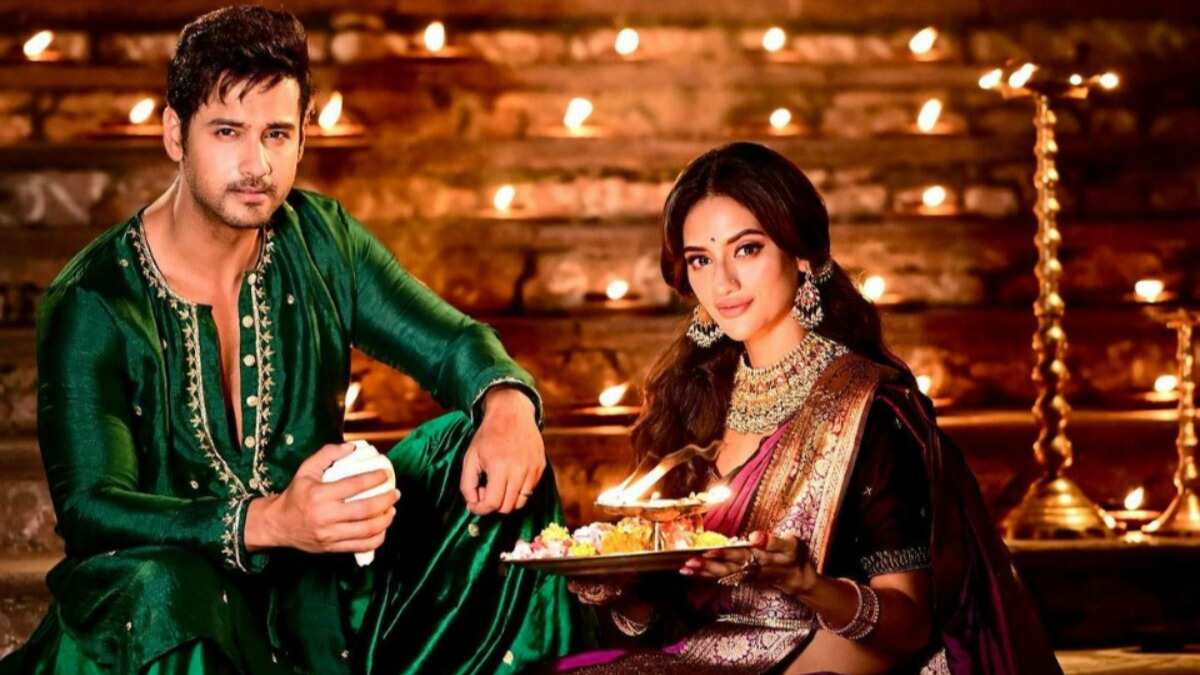 Yash Dasgupta contests the EIMPA election this year, while Nusrat Jahan supports him