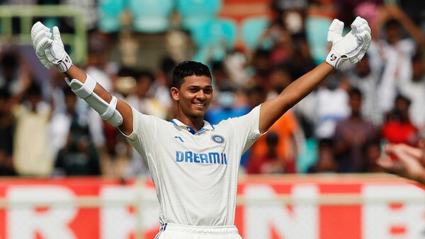 IND vs ENG - Yashasvi Jaiswal smashes his maiden 200, third youngest Indian to do so