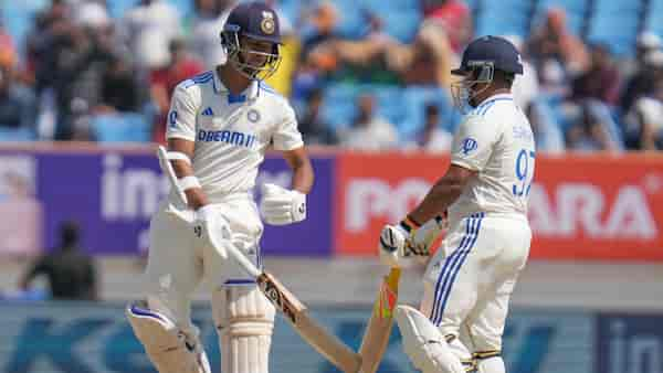 IND vs ENG - Yashasvi Jaiswal's magnificent 200, Sarfaraz Khan's 50 propel India in 3rd Test