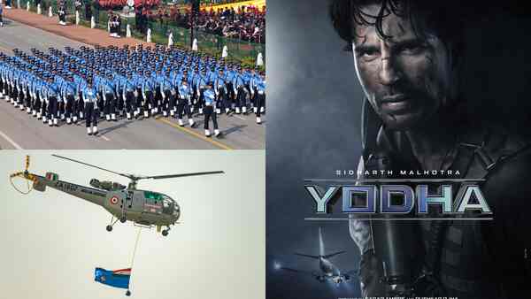 Sidharth Malhotra celebrates the Indian Air Force Day the ‘Yodha’ way; here’s what he said