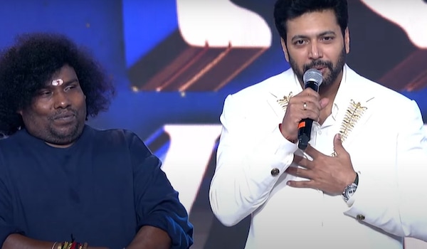 Yogi Babu and Ravi Mohan