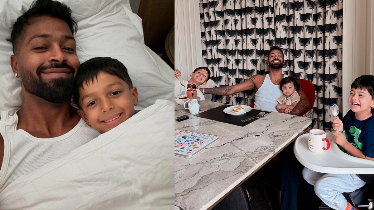 'You are my angel:' Hardik Pandya shares a cute video with the angle of his life