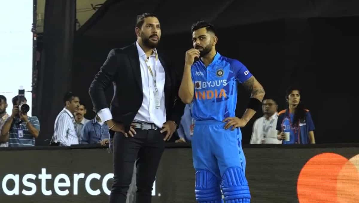 IND Vs AUS, 1st T20I: Video Of Yuvraj Singh And Virat Kohli 'pre-match ...