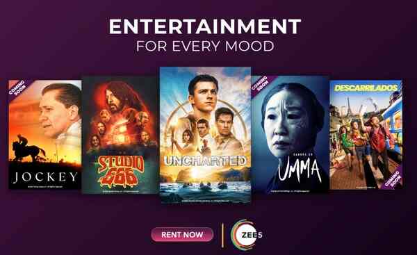 From Uncharted to Studio 666, ZEE5 adds an exciting slate of Hollywood blockbusters, check out!