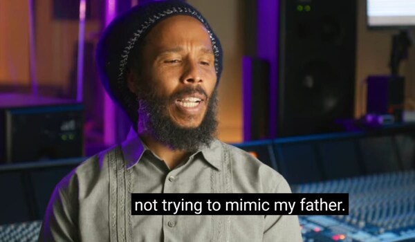 Bob Marley: One Love – “Not trying to mimic my father”, Ziggy Marley gives a big shout out to Kingsley Ben-Adir