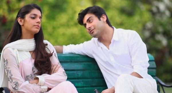 Sanam Saeed and Fawad Khan in a still from the show