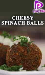 Cheesy Spinach Balls