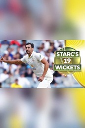 Starc's 19 Wickets in Ashes 2021/22