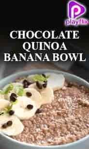 Chocolate Quinoa Banana Bowl