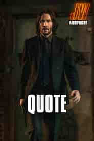 John Wick 4 - Quote