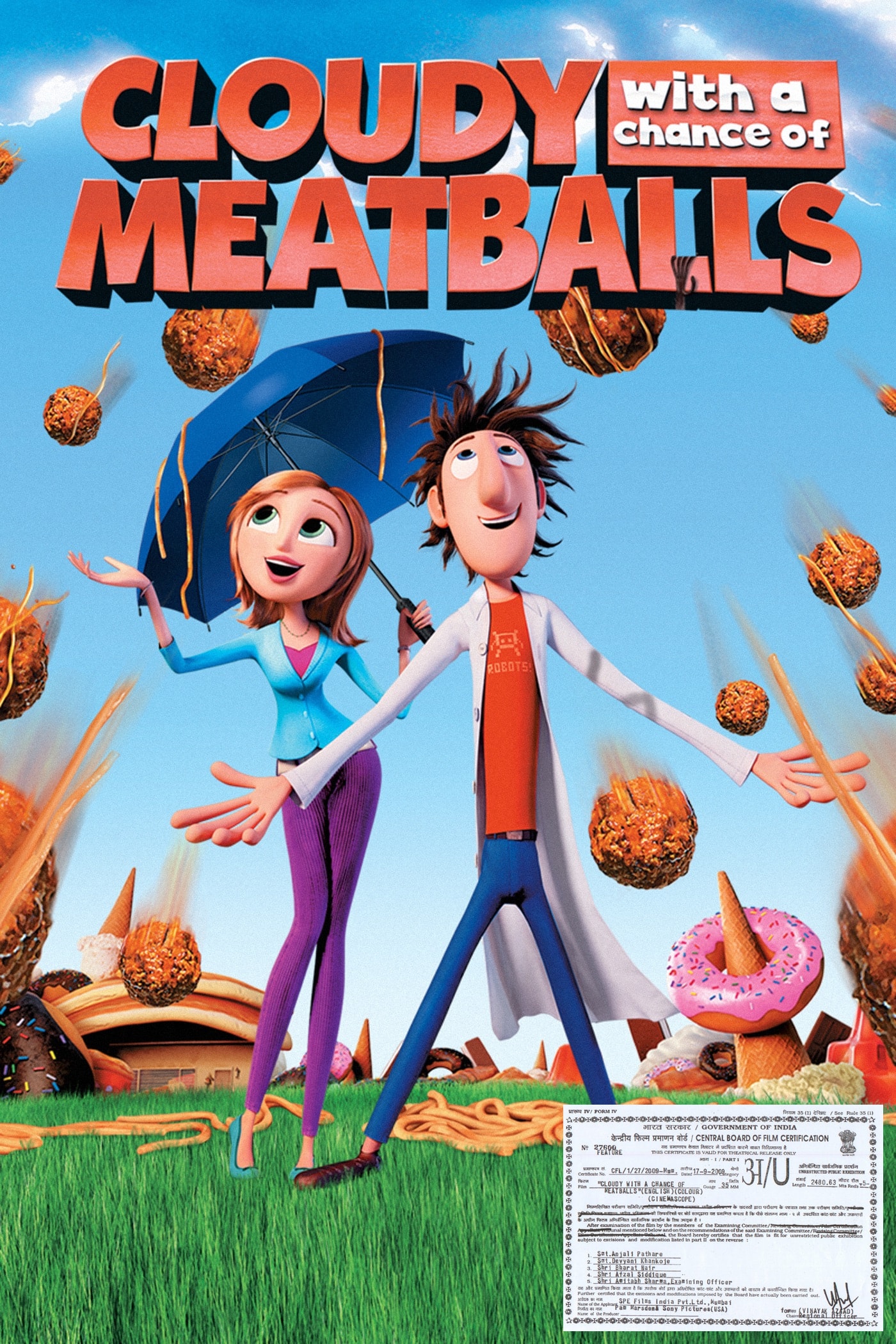 Cloudy With A Chance Of Meatballs 2009 On OTT Streaming Watch Online On ...