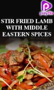 Stir Fried Lamb with Middle Eastern Spices