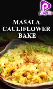 Masala Cauliflower Bake