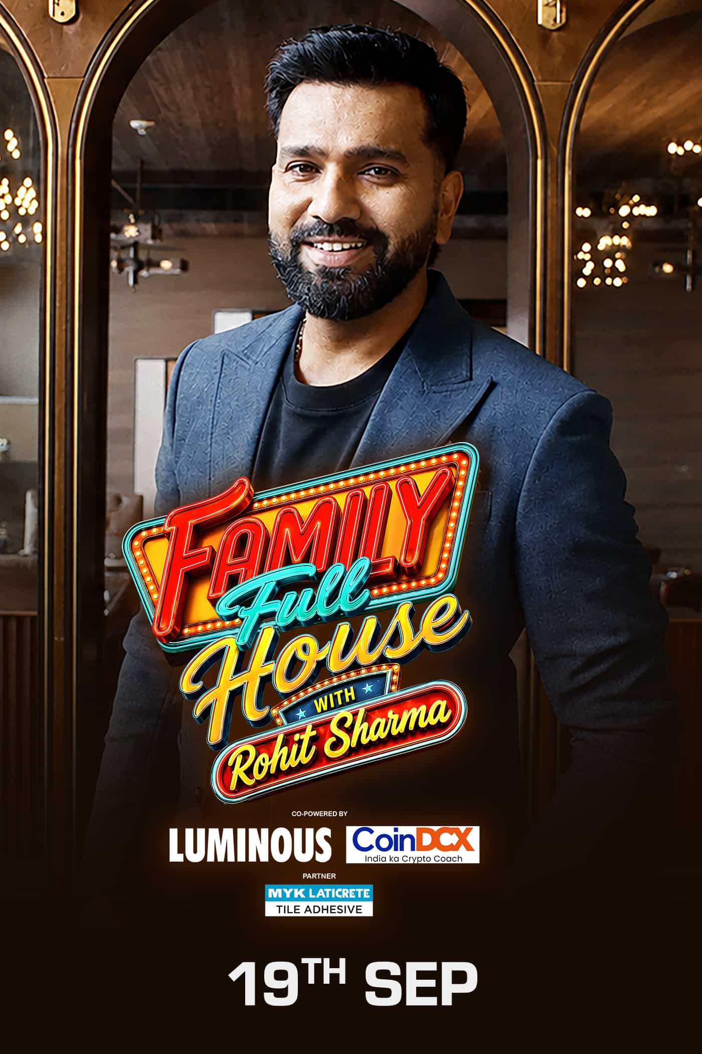 Family Full House With Rohit Sharma