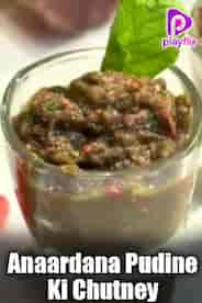 Anaardana Pudine Ki Chutney