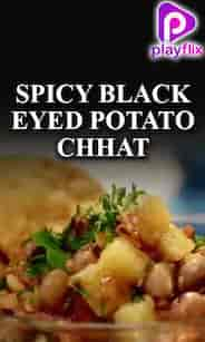 Spicy Black eyed Potato Chhat