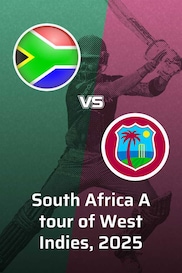 South Africa A beat West Indies A by 42 runs | Match 1