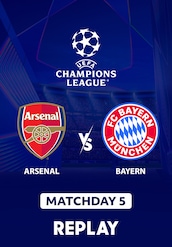 Arsenal vs Bayern Munich - Replay - 27 Nov 2025