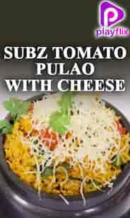 Subz Tomato Pulao With Cheese 25