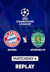 Bayern Munich vs Sporting CP - Replay - 9 Dec 2025