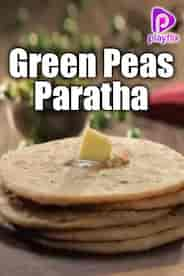 Green Peas Paratha