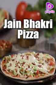 Jain Bhakri Pizza