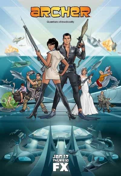 Download Archer 2009 S04 Anime Series BluRay ESub All Episodes 720p