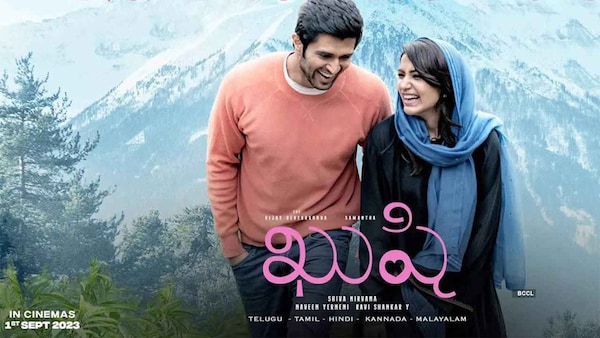 Samantha Ruth Prabhu and Vijay Devarakonda in Kushi