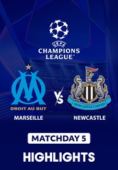Marseille vs Newcastle - Highlights - 26 Nov 2025