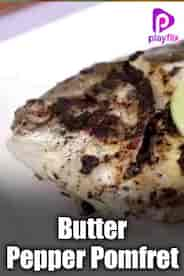 Butter Pepper Pomfret